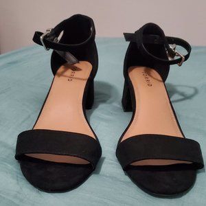 Torrid black heels wide width